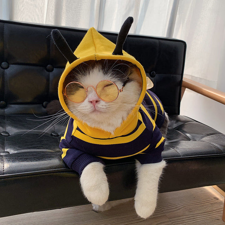 Your Pet's Ultimate Winter Companion: The Winter Warm Plush Hooded Pet Coat
