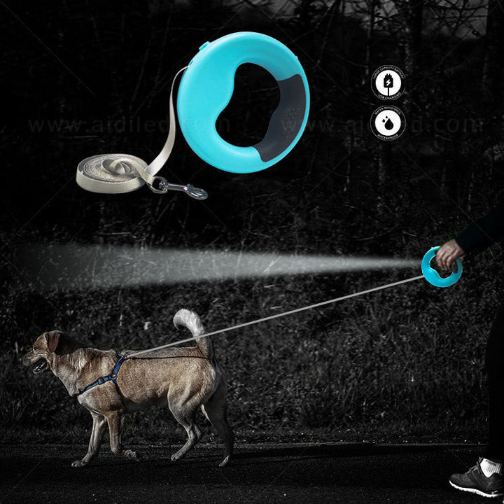 Discover the New LED Automatic Telescopic Traction Rope For Pets