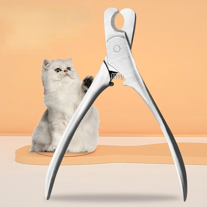 Professional Pet Nail Clippers Sharp Safety Stainless Steel Trimmer