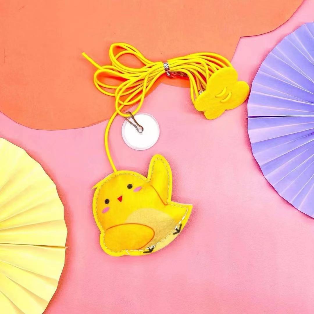 Interactive Telescopic Hanging Pet Toy With Rope And Mouse