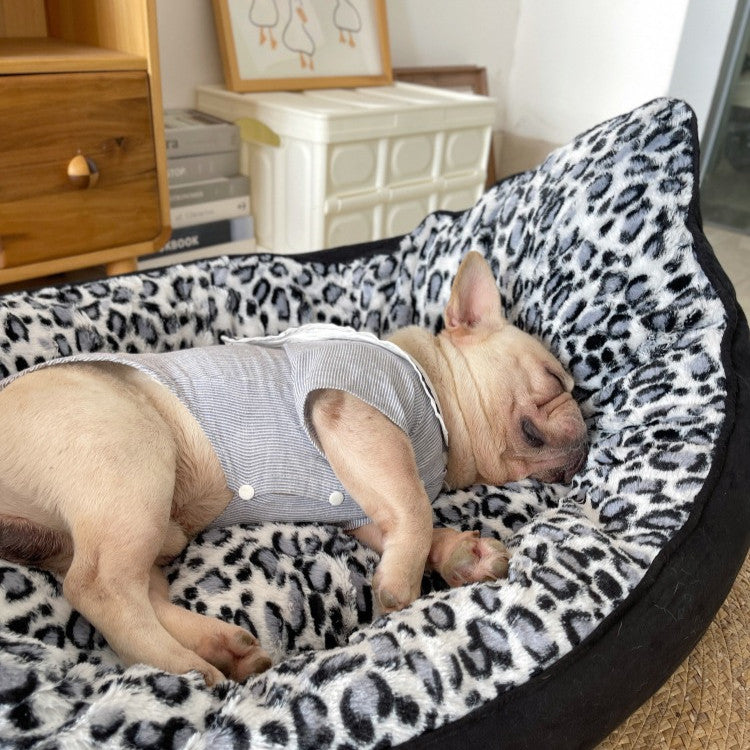 Small Boat Plush Pet Sofa Bed Mat