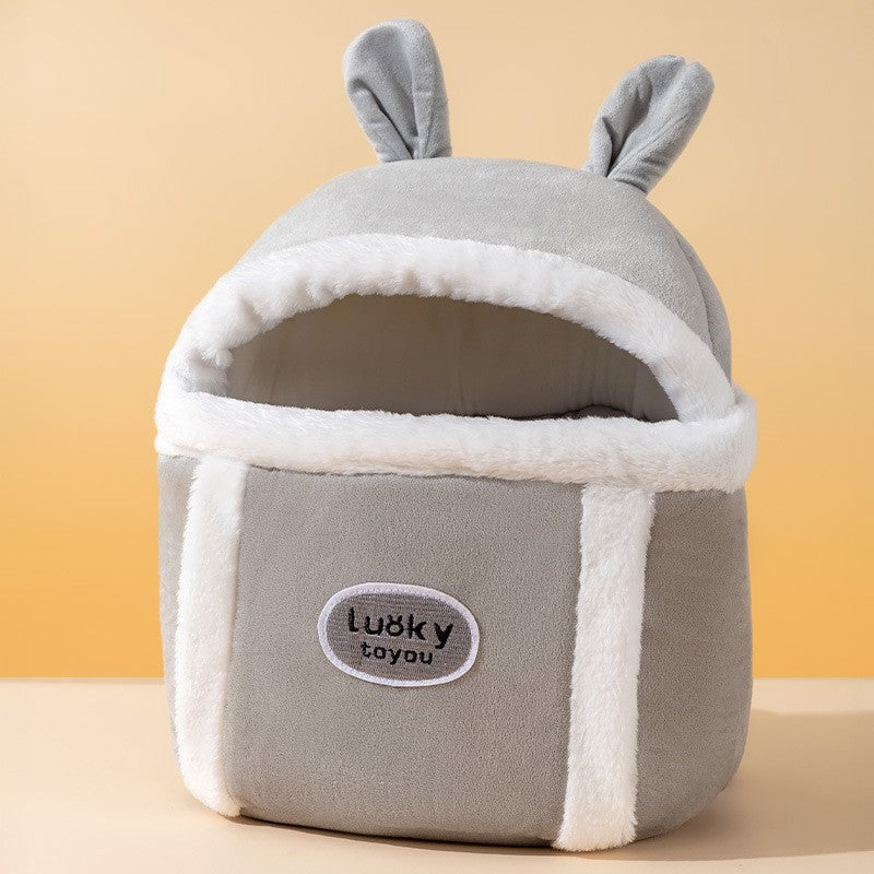 Animal Shaped Pet Diaper Bag Portable Backpack Carrier