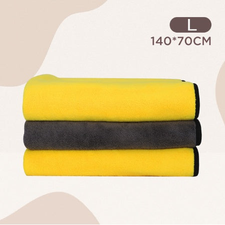 Absorbent Pet Bath Towel Quick Dry Soft Cleaning Cloth