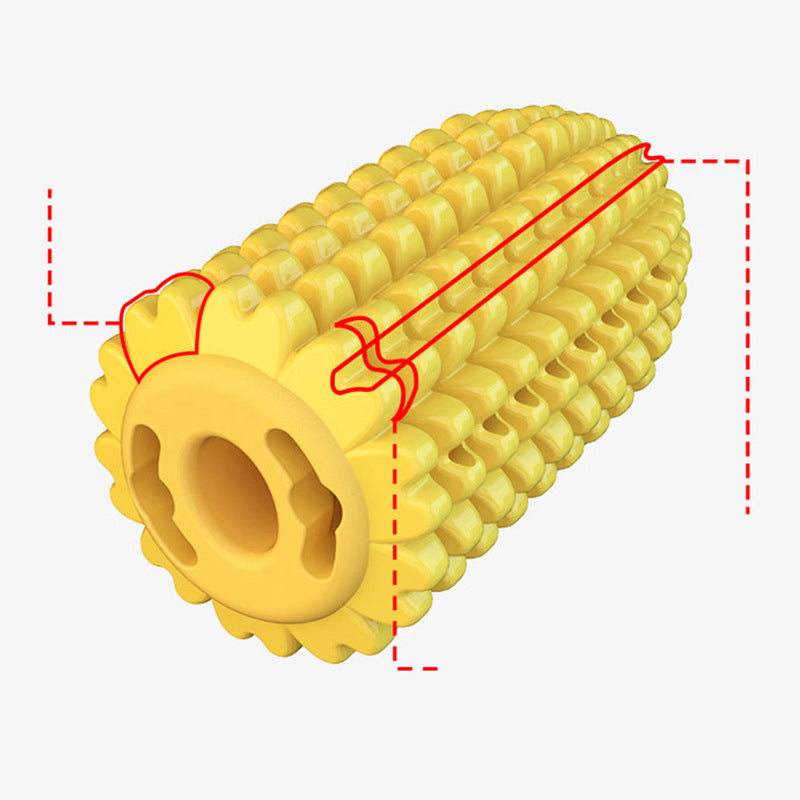 Corn Shape Pet Molar Stick Toy For Chewing