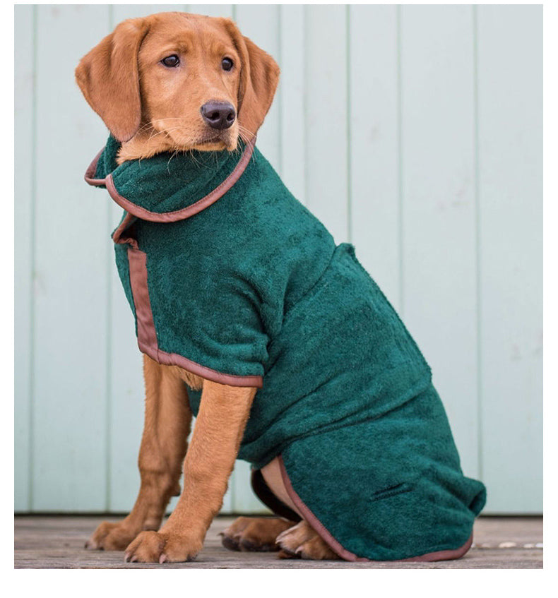 Quick Dry Pet Bath Towel Absorbent Soft Drying Cloth