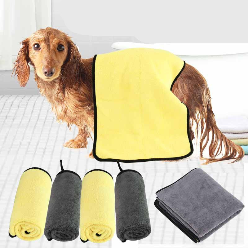 Absorbent Pet Bath Towel Multi-Size High Quality