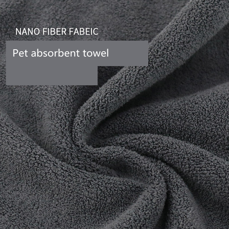 Absorbent Pet Bath Towel Multi-Size High Quality