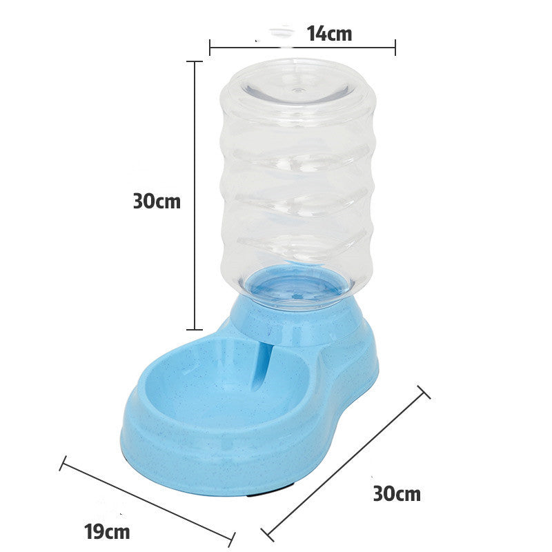 Bubble Ball 1.8L Automatic Pet Water and Food Fountain