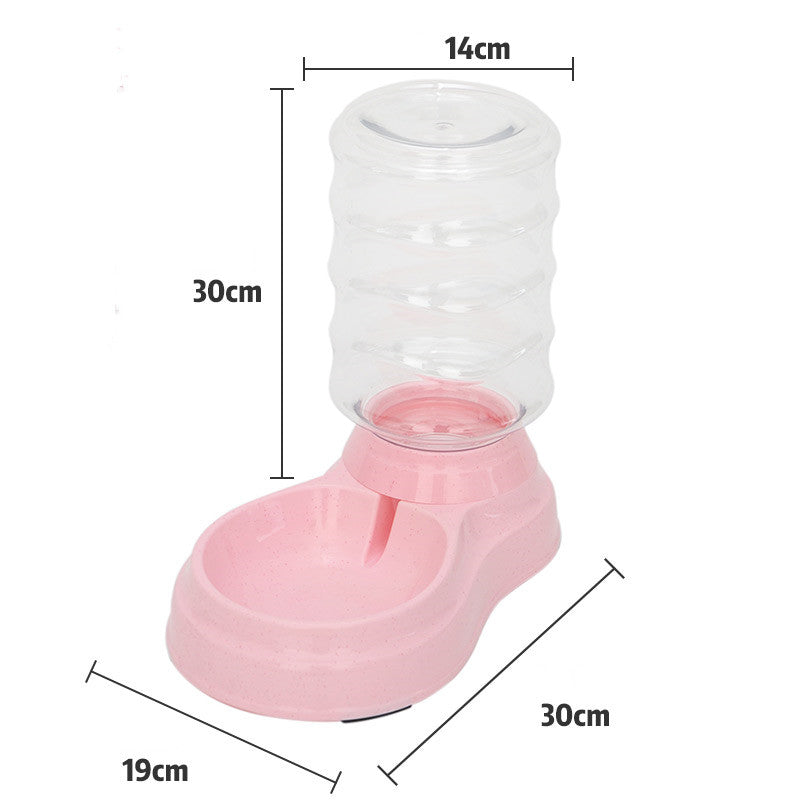 Bubble Ball 1.8L Automatic Pet Water and Food Fountain