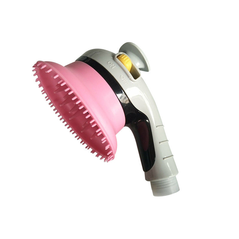 Pet Shower Kit Handheld Sprayer Brush Massage Tool