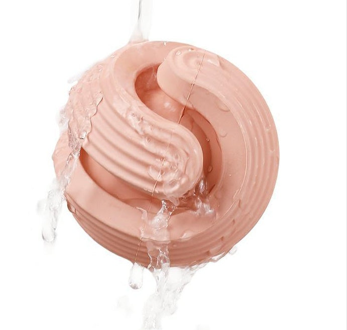 Rubber Pet Chew Ball for Teeth Relief
