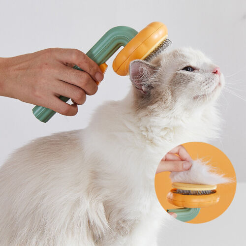 Pet Self-Cleaning Slicker Brush Grooming Hair Removal Tool