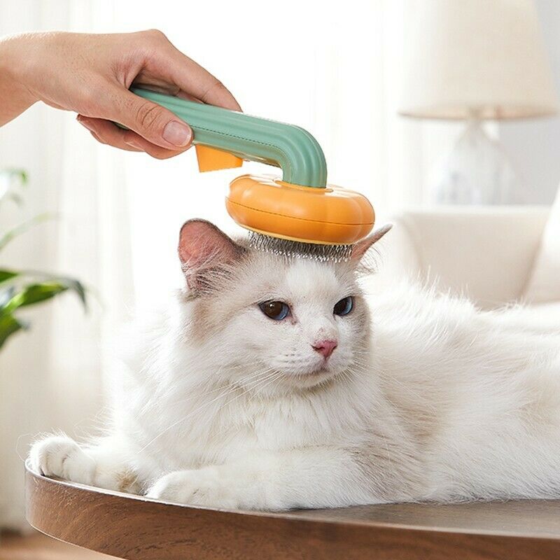 Pet Self-Cleaning Slicker Brush Grooming Hair Removal Tool