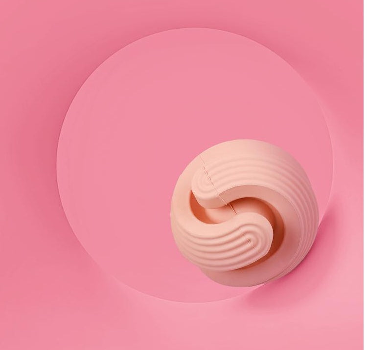 Rubber Pet Chew Ball for Teeth Relief