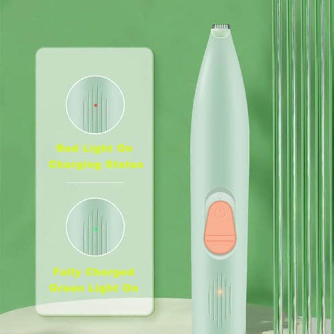 Rechargeable Pet Paw Trimmer Ergonomic Grooming Tool For Hair