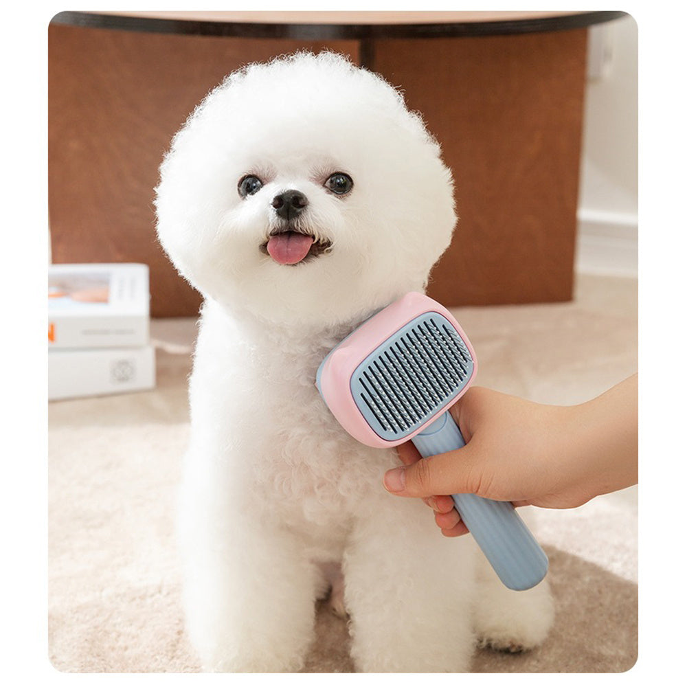 Pet Deshedding Grooming Brush Dematting Comb Hair Removal Tool