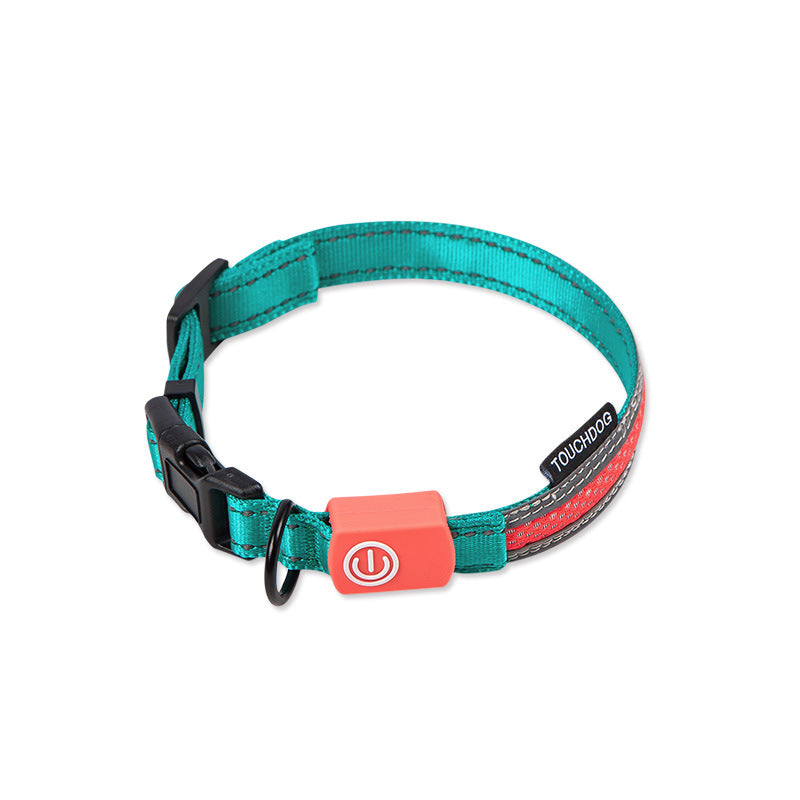 LED Pet Leash Safety Reflective Walking Rope