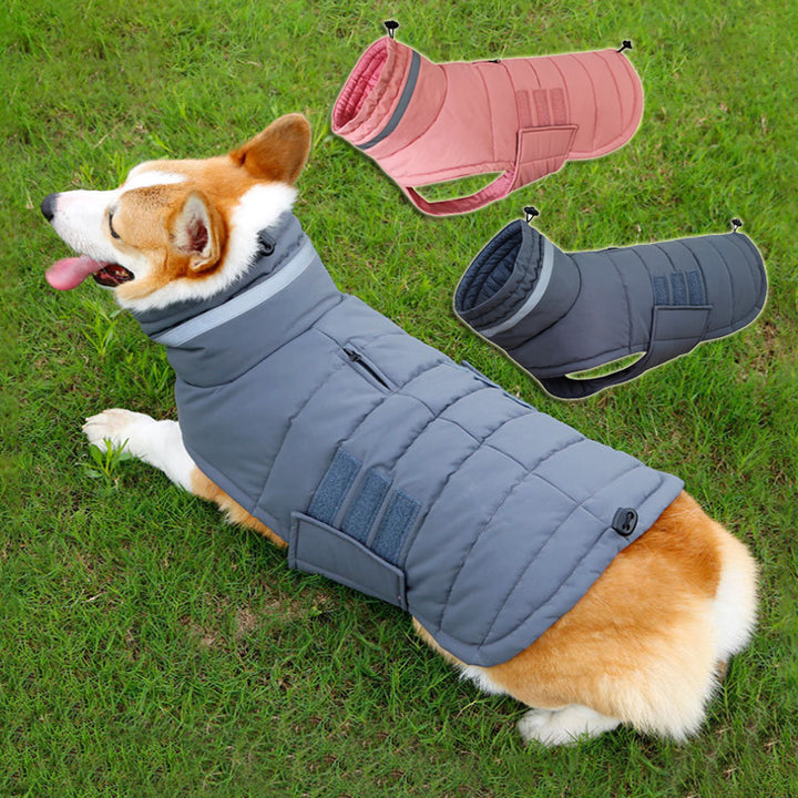 Waterproof Warm Thick Pet Coat Vest For Medium Large Pets