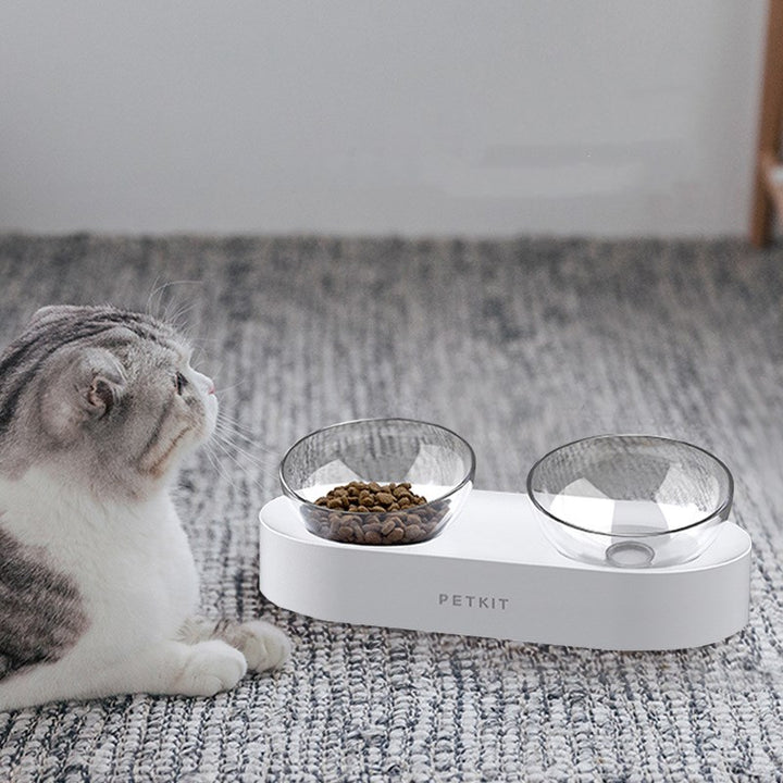 Xiaopei Adjustable Double Oblique Mouth Pet Bowl