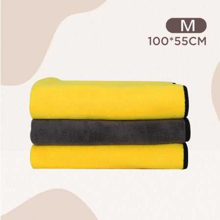 Absorbent Pet Bath Towel Quick Dry Soft Cleaning Cloth