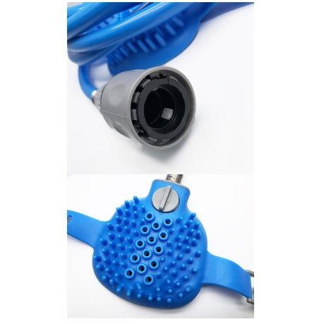 Pet Bathing Gloves Silicone Shower Brush Handheld Massage Nozzle