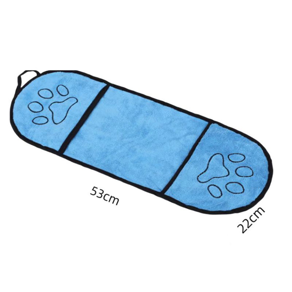 Quick Absorbent Pet Bath Towel Soft Comfortable Drying Cloth