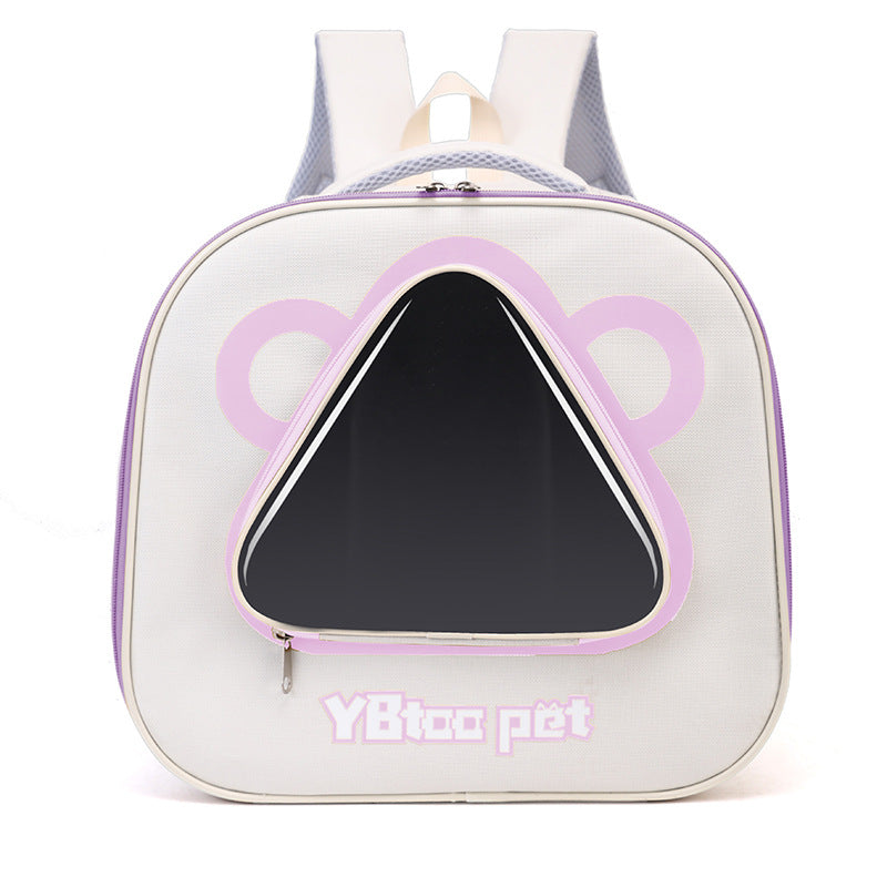 Portable Large Capacity Breathable Pet Backpack Carrier