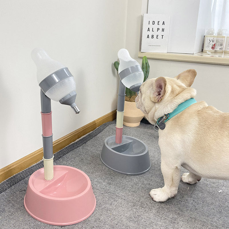 Automatic Adjustable Pet Water Dispenser Bowl Stand