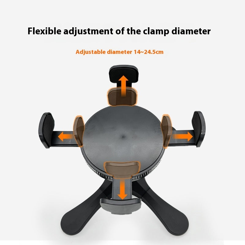 Adjustable Elevated Anti-Tip Pet Bowl Stand