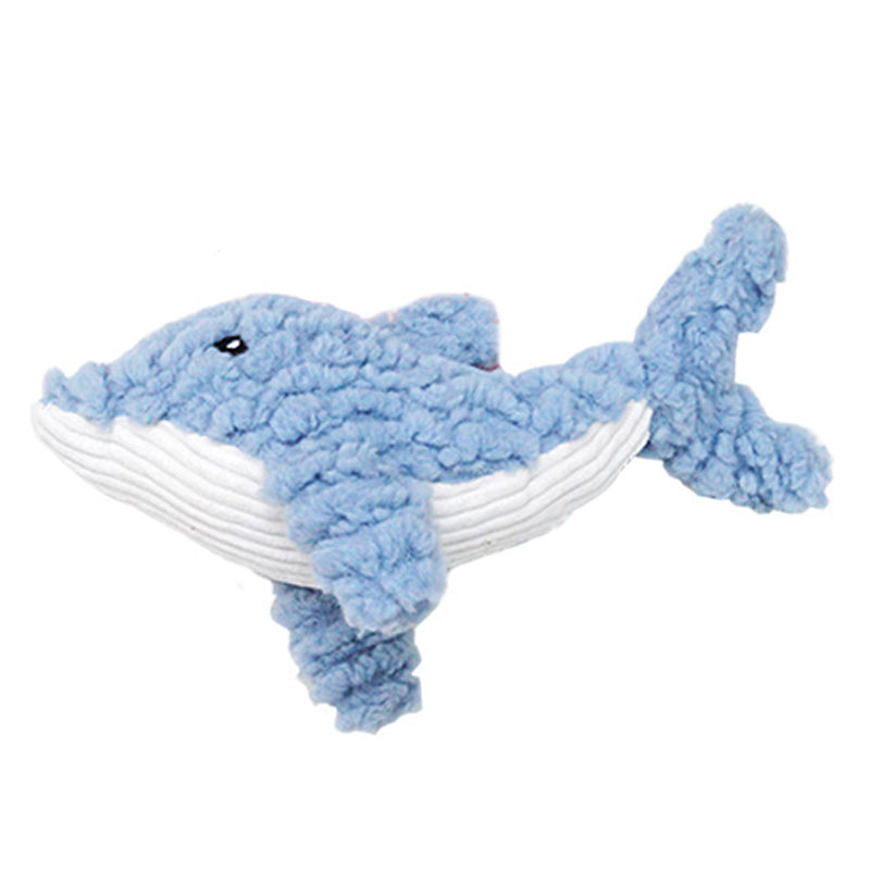 Plush Animal Shape Squeaky Pet Toy For Training