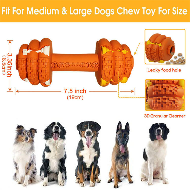 Durable Pet Chew Toy For Aggressive Chewers Dental Cleaning