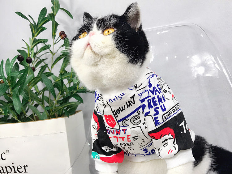 Warm Comfortable Pet Sweater Coat Stylish Everyday Wear