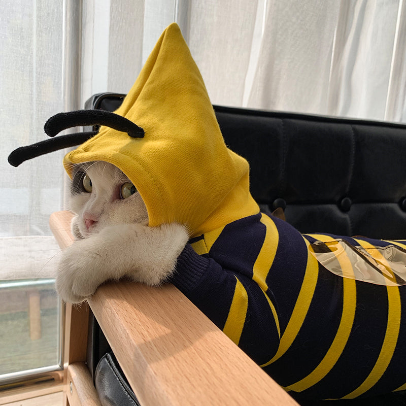 Winter Warm Plush Hooded Pet Coat Jacket Costume