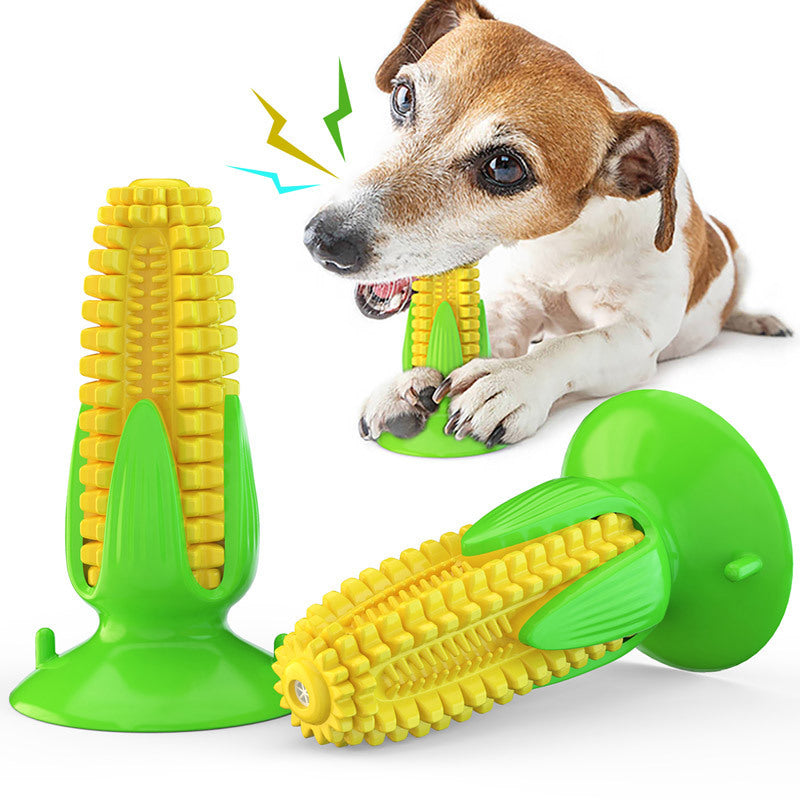 Corn Shape Pet Molar Stick Toy For Chewing