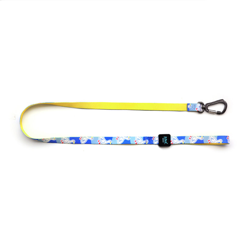 Ribbon Printed Pet Traction Rope