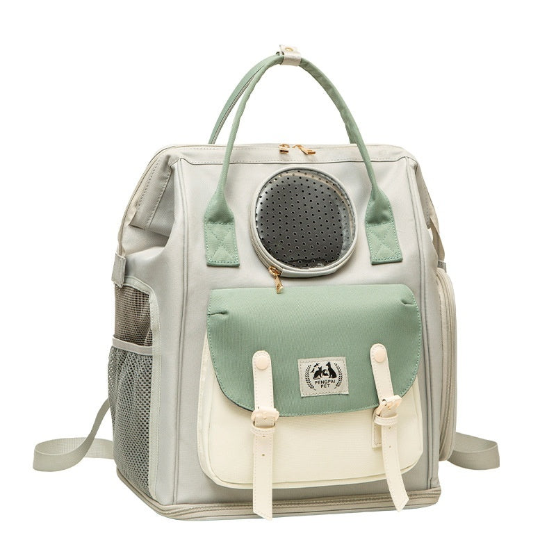 Large Capacity Breathable Portable Pet Backpack Carrier