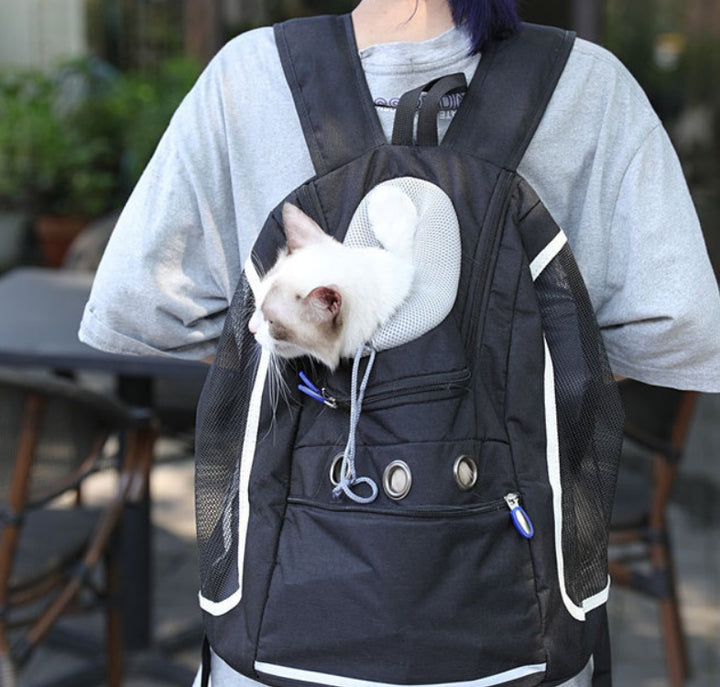 Pet Outing Backpack Travel Carrier Bag