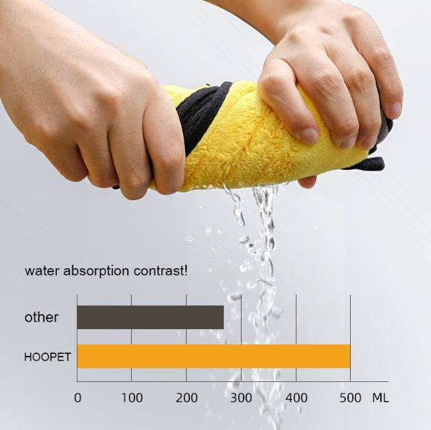 Absorbent Pet Bath Towel Quick Dry Soft Cleaning Cloth