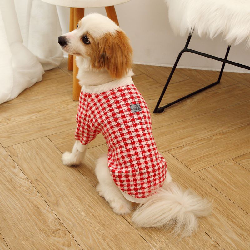High Collar Windproof Fashion Pet Sweater Clothing