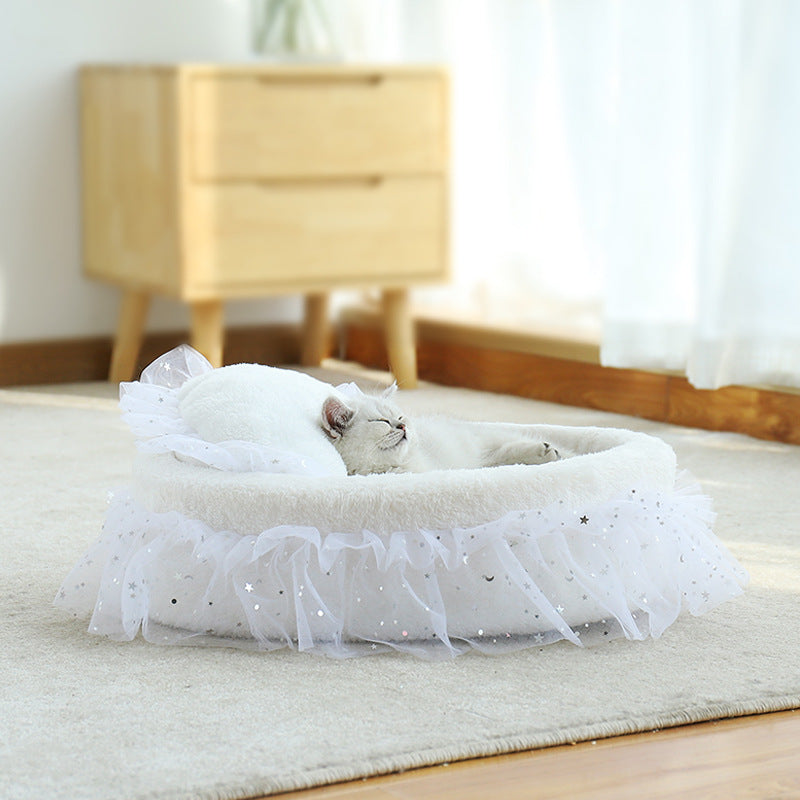 Semi-Enclosed Cozy Pet House