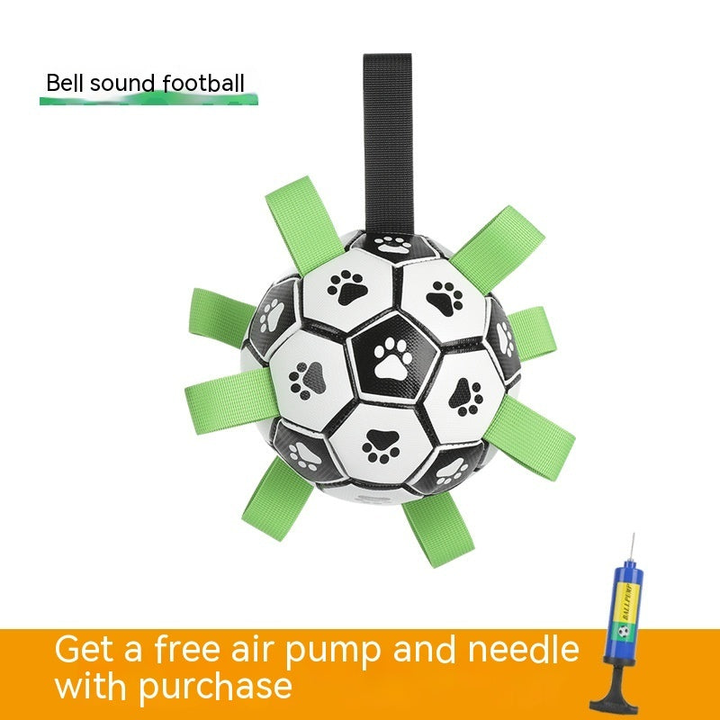 Interactive Football Pet Toy For Outdoor Training And Play