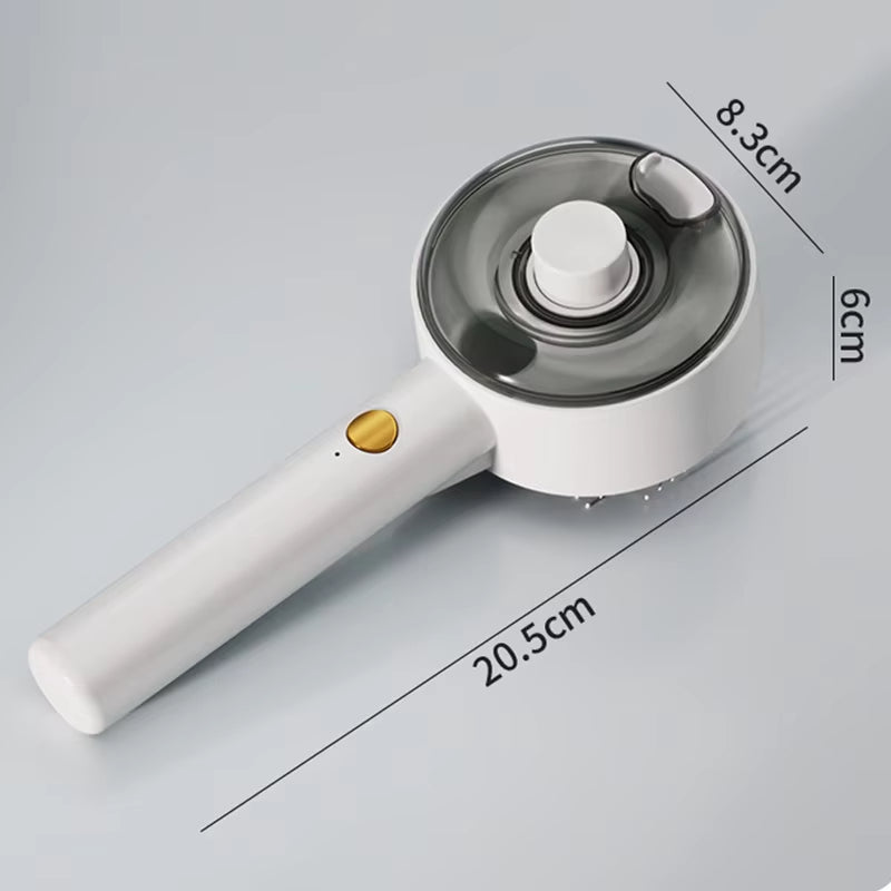 3-in-1 Electric Pet Steam Brush Grooming Massage Tool