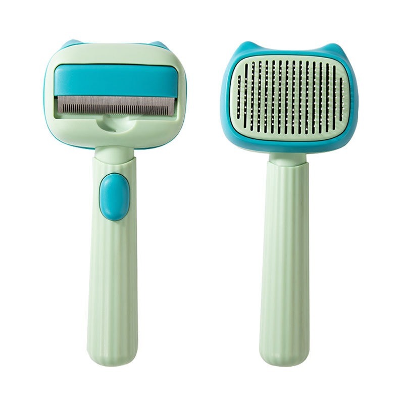 Pet Deshedding Grooming Brush Dematting Comb Hair Removal Tool