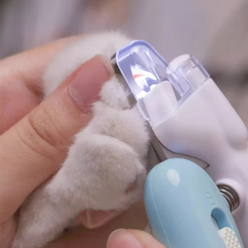 Professional Pet Nail Clippers Labor-Saving Paw Trimming Scissors