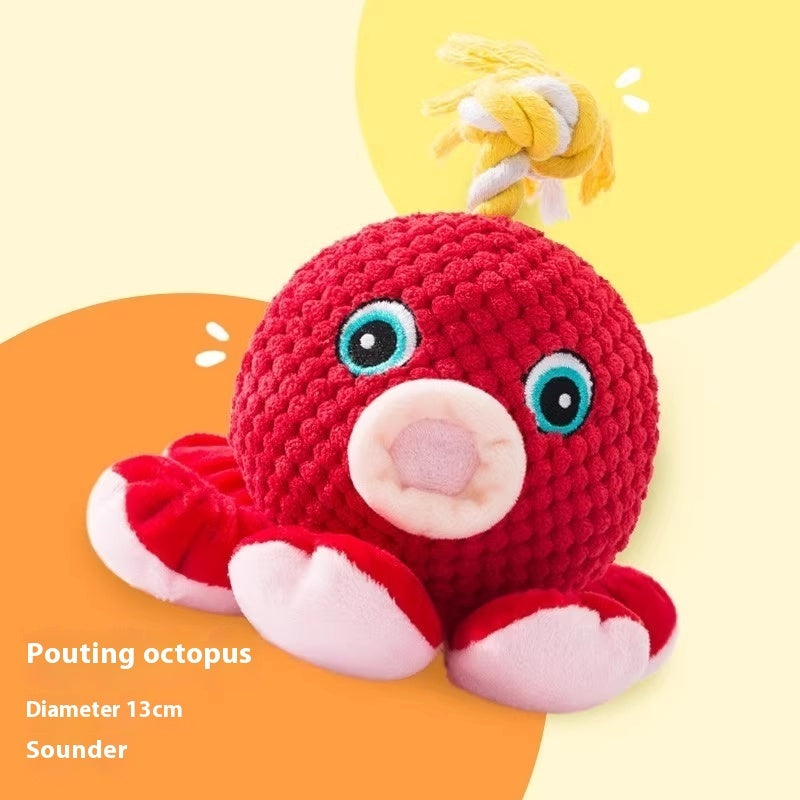 Bite Resistant Squeaky Pet Toy For Stress Relief And Chewing