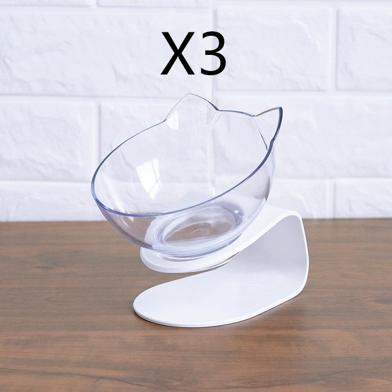 Non-Slip Double Raised Pet Food Bowl Stand