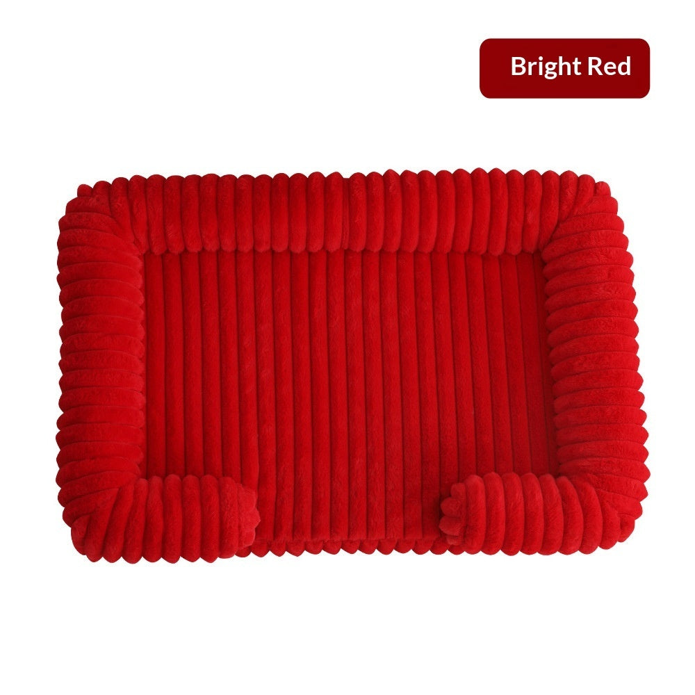 Warm Large Pet Bed Mat For Comfortable Sleeping