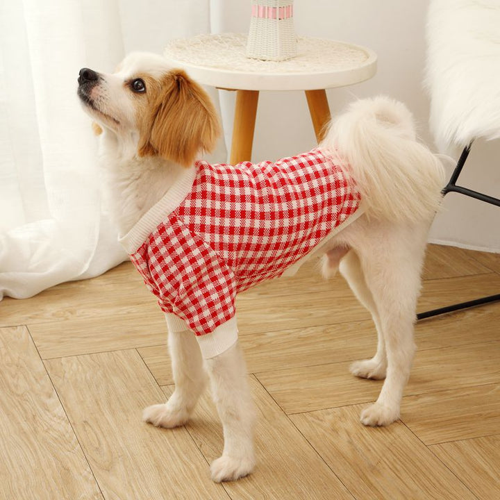 High Collar Windproof Fashion Pet Sweater Clothing