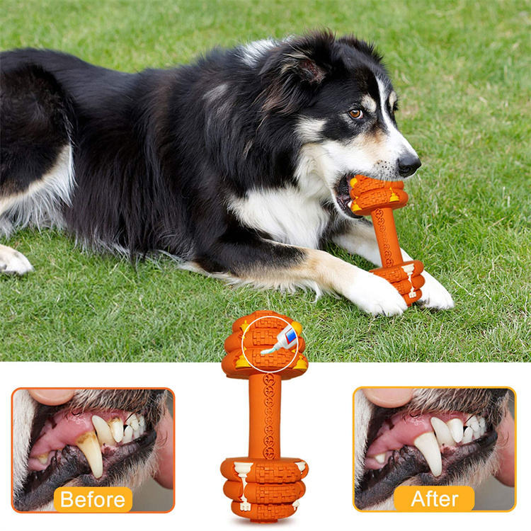 Durable Pet Chew Toy For Aggressive Chewers Dental Cleaning