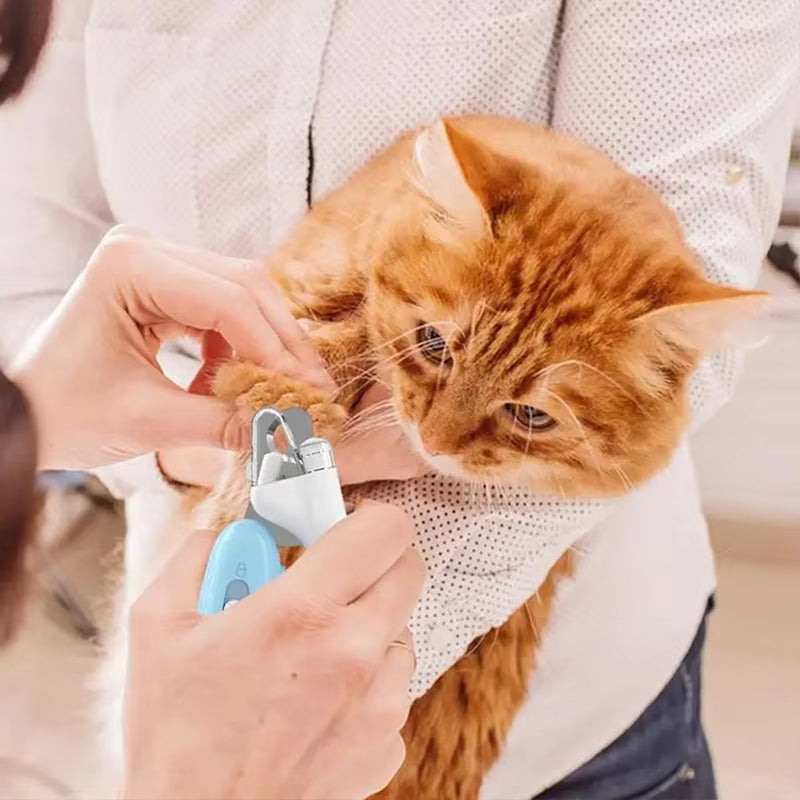 Professional Pet Nail Clippers Labor-Saving Paw Trimming Scissors